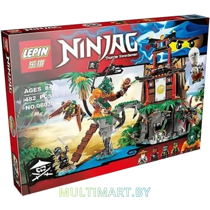 Конструктор Lepin 06030 Остров Тигриных вдов (482 детали)